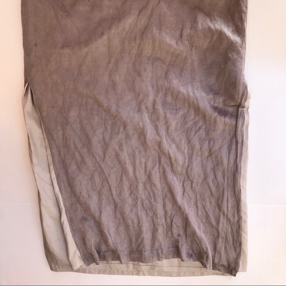 Nice Collection Metal Knit Midi Skirt - Picture 3 of 8